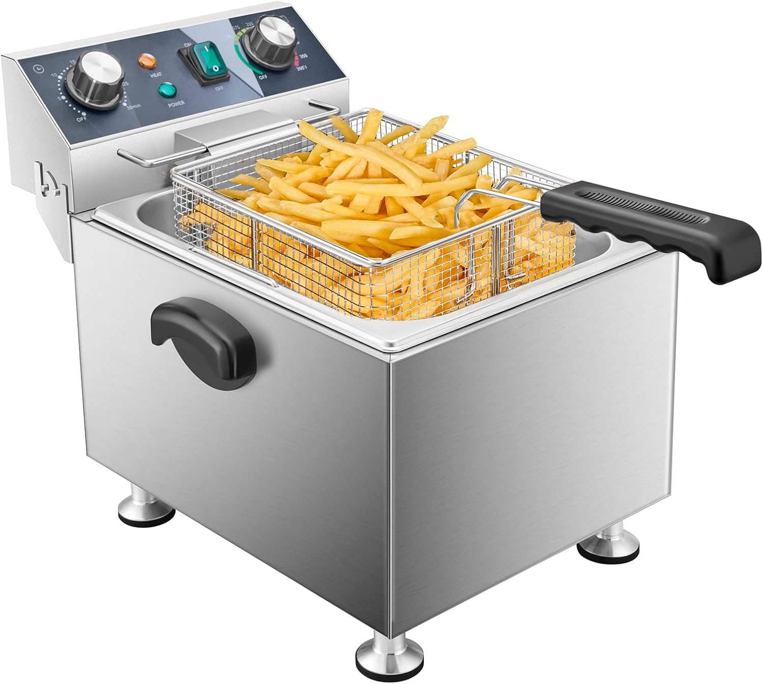 Deep Fryer Commercial - Elektrische friteuse - 13L 13.7QT commerciële
