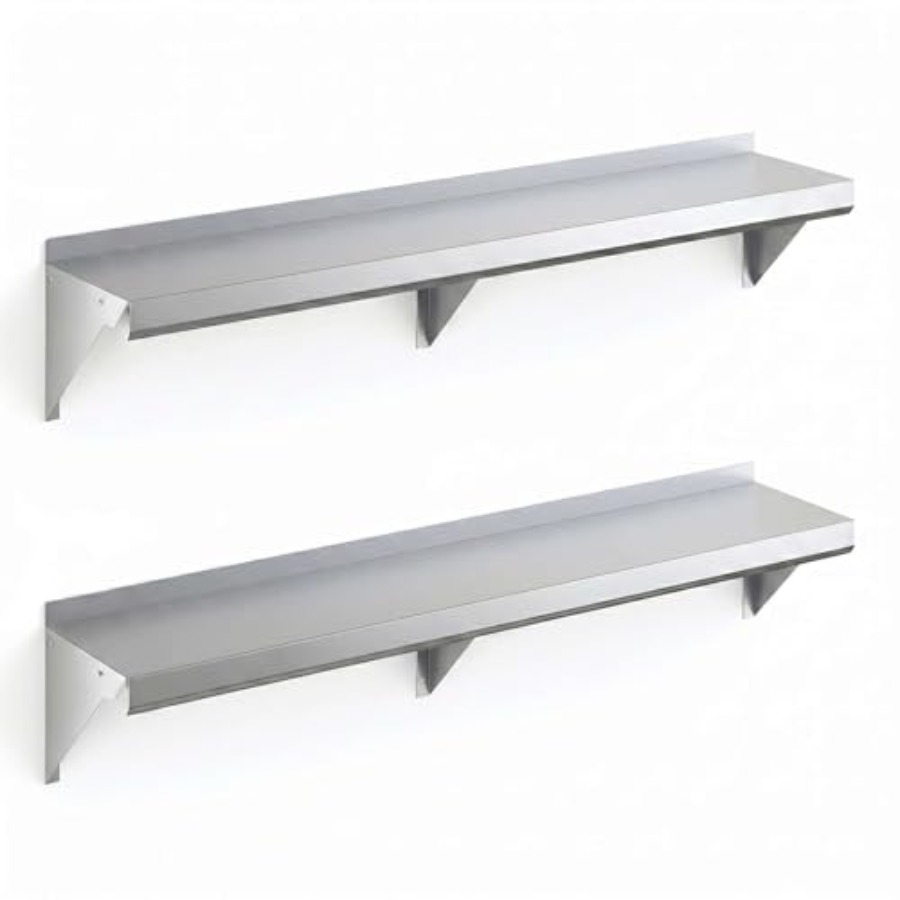 Commercial Kitchen Backsplash - Wandmontageplank voor commerciële keukens: gegalvaniseerd staal,