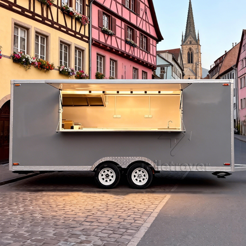 Commercial Kitchen Uk - Gebruikte Amerikaanse/UK-standaard foodtruck, volledig uitgeruste keuken,