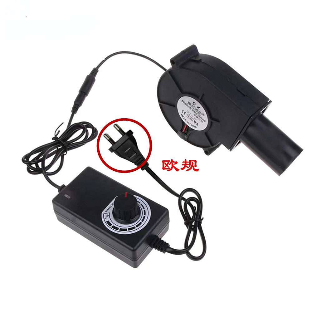 Commercial Kitchen Exhaust - Barbecue ventilator blower 9733 12V turbo
