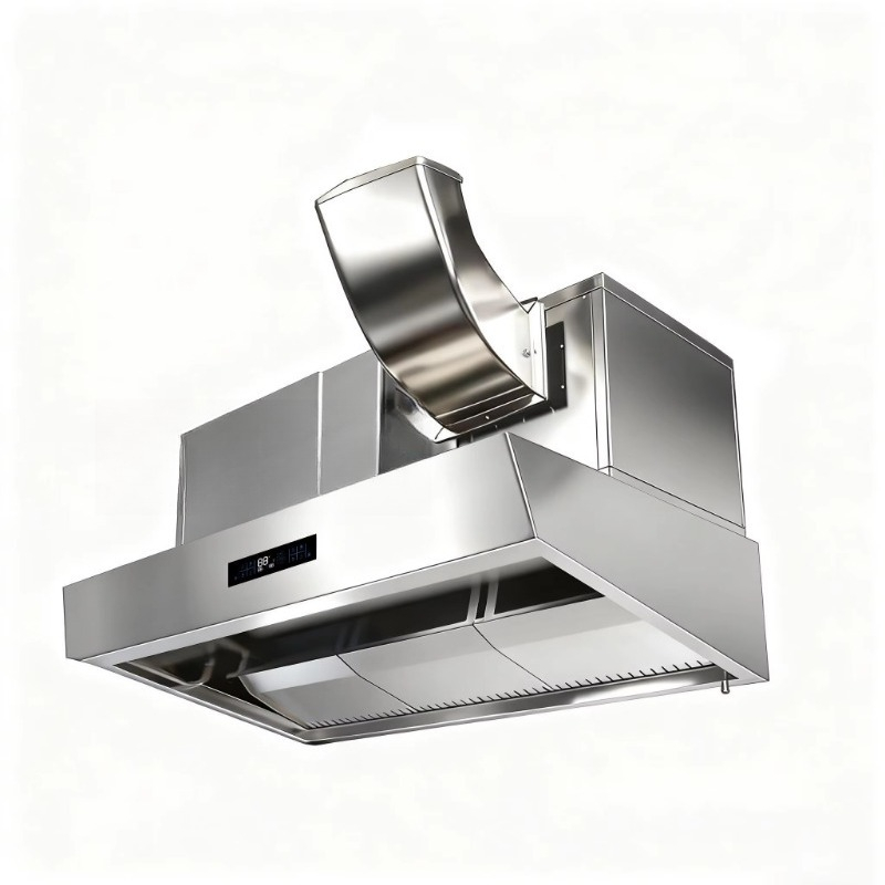 Commercial Kitchen Chimney - Elektrostatische commerciële rookafzuiger 2000 mm Slimme