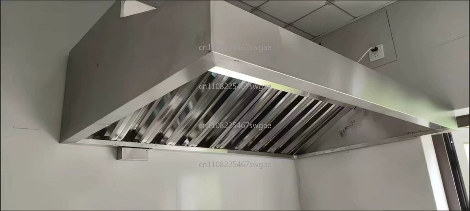 Commercial Kitchen Hoods - Staal keukenafzuigkap hoge capaciteit voor restaurant