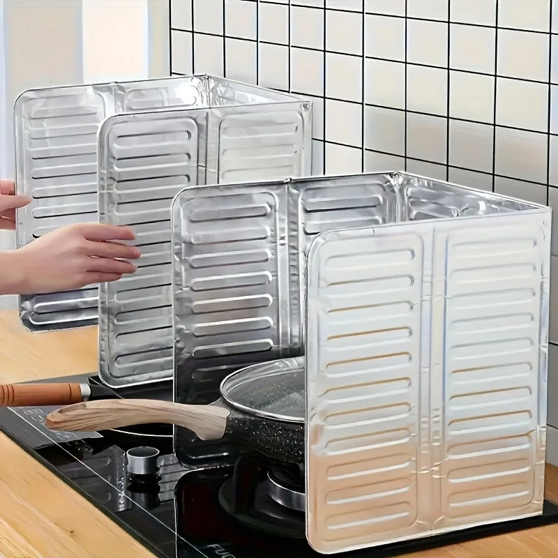 Commercial Kitchen Gas Stove - Keuken Roerbakolie-scherm Huishoudelijke kookplaat Anti-spat olie-scherm
