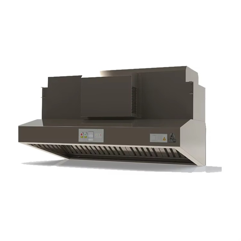 Commercial Kitchen Chimney - Commerciële aanpasbare keukenafzuigkap met elektrostatische ionisator