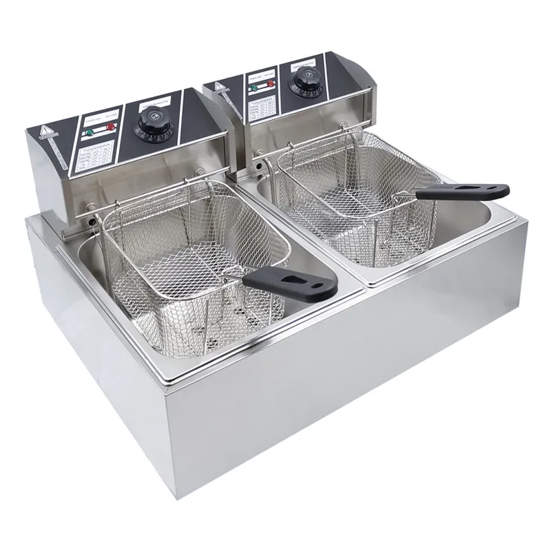 Commercial Kitchen Uk - Commerciële elektrische friteuse van roestvrij staal,