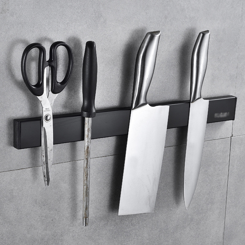Commercial Kitchen Knife Holder - Wall Mount Magnetic Mes Houder Geen