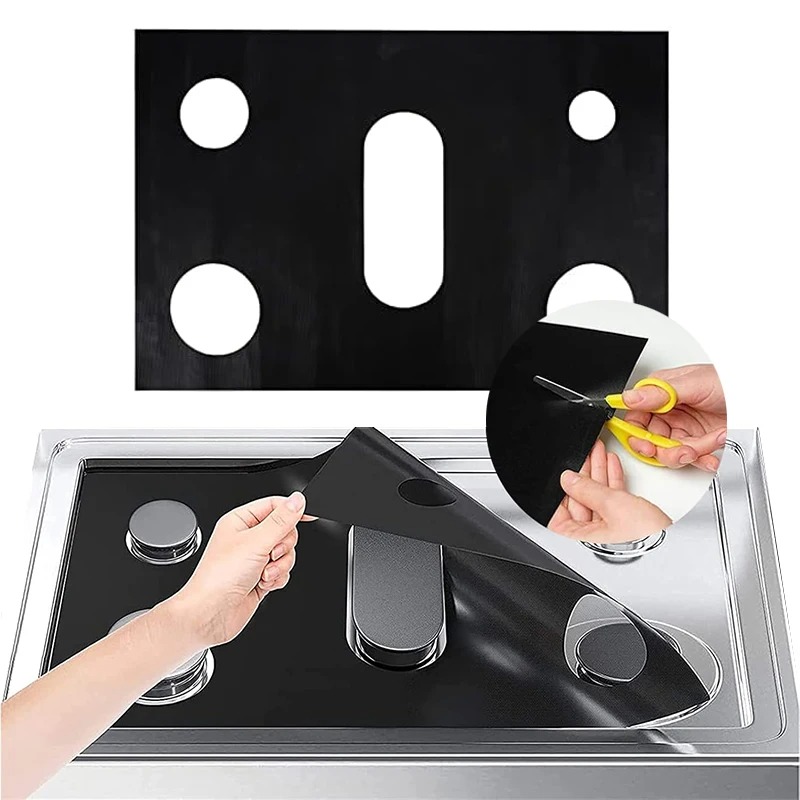 Commercial Kitchen Gas Stove - Gasfornuisbeschermer, gasfornuisafdekking compatibel met zware antiaanbak