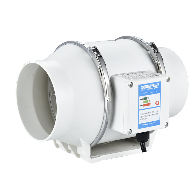 Commercial Kitchen Exhaust - 4inch 220V Afzuigventilatoren Thuis Stille Inline