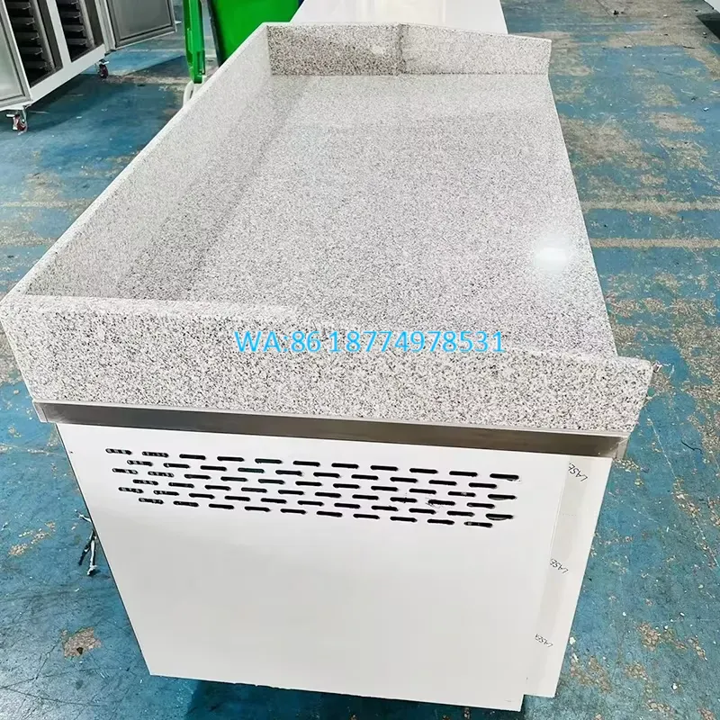 Commercial Kitchen Worktops - Wmwmnu Commerciële 2-deurs koelkast met werkblad,