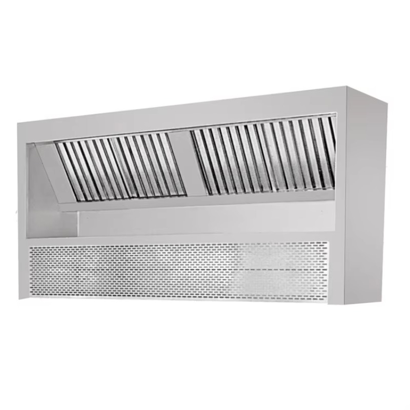 Commercial Kitchen Chimney - Commerciële afzuigkap met verlichting, 304 roestvrij