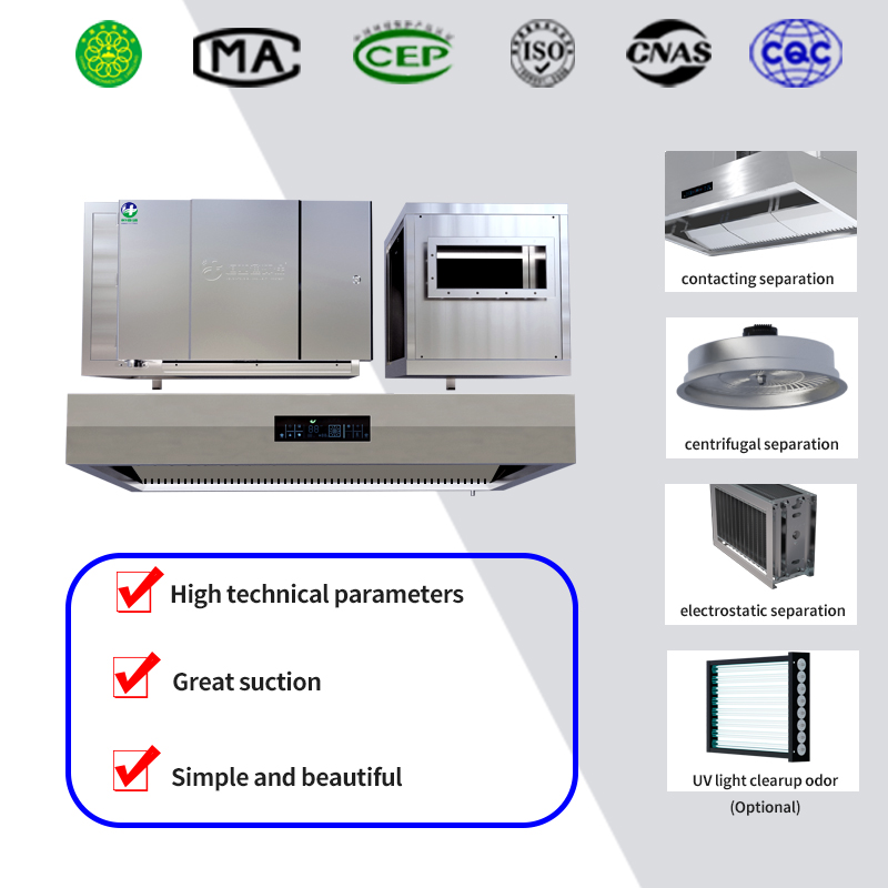 Elektrostatische commerciële a - Commercial Kitchen Chimney recensie en prijs