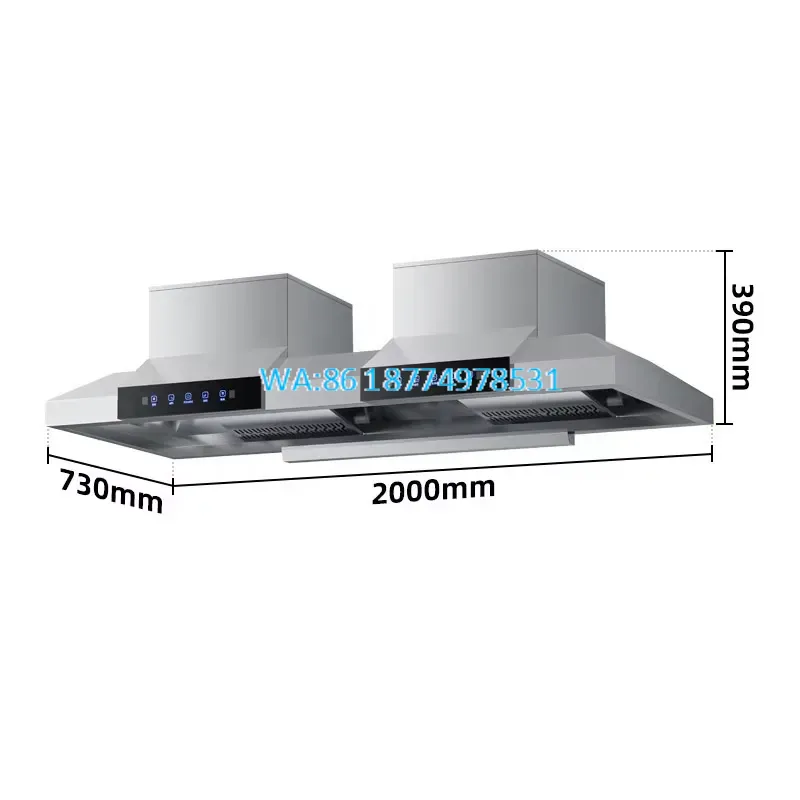Wmwmnu voor grote commerciële  - Commercial Kitchen Chimney recensie en prijs