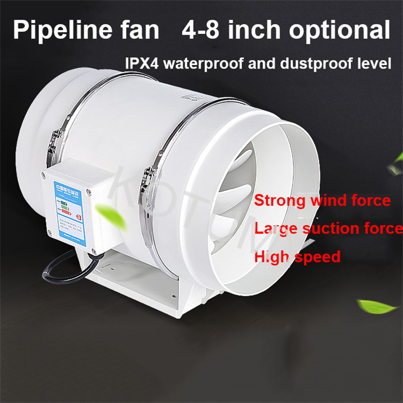 3/4/5/6/8 Inch Uitlaatventilat - Commercial Kitchen Exhaust recensie en prijs