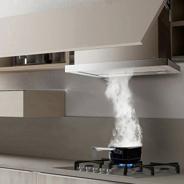 Inbouw afzuigkap roestvrij sta - Commercial Kitchen Chimney recensie en prijs
