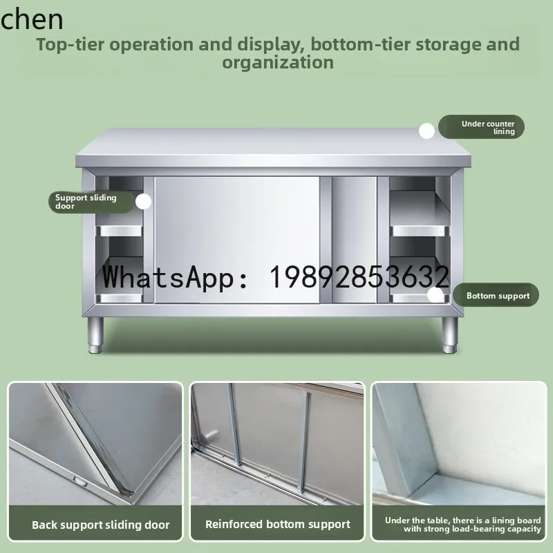 H29- RVS werkblad met schuifde - Commercial Kitchen Worktops recensie en prijs