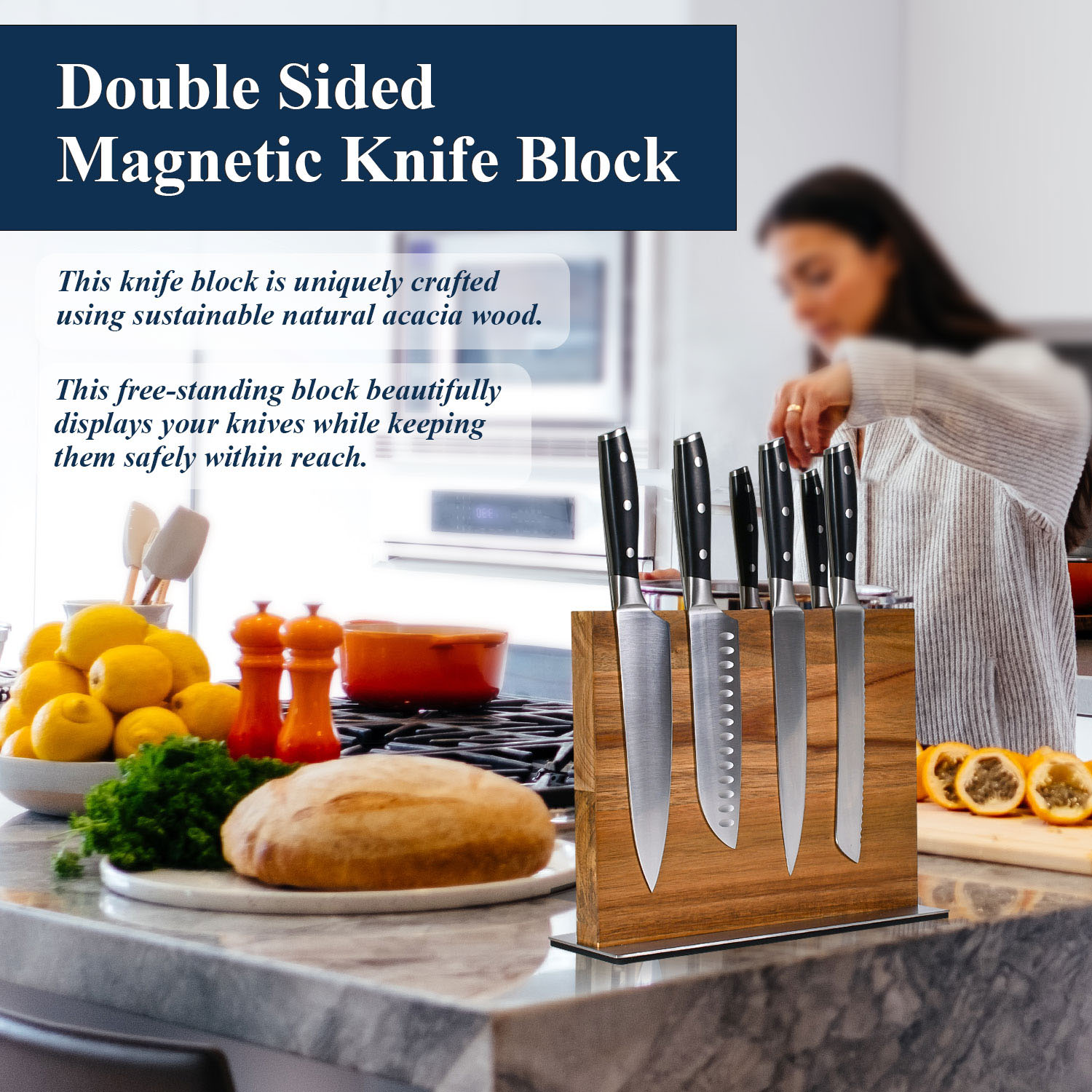 Hoogwaardig magnetisch mesblok - Commercial Kitchen Knife Holder recensie en prijs