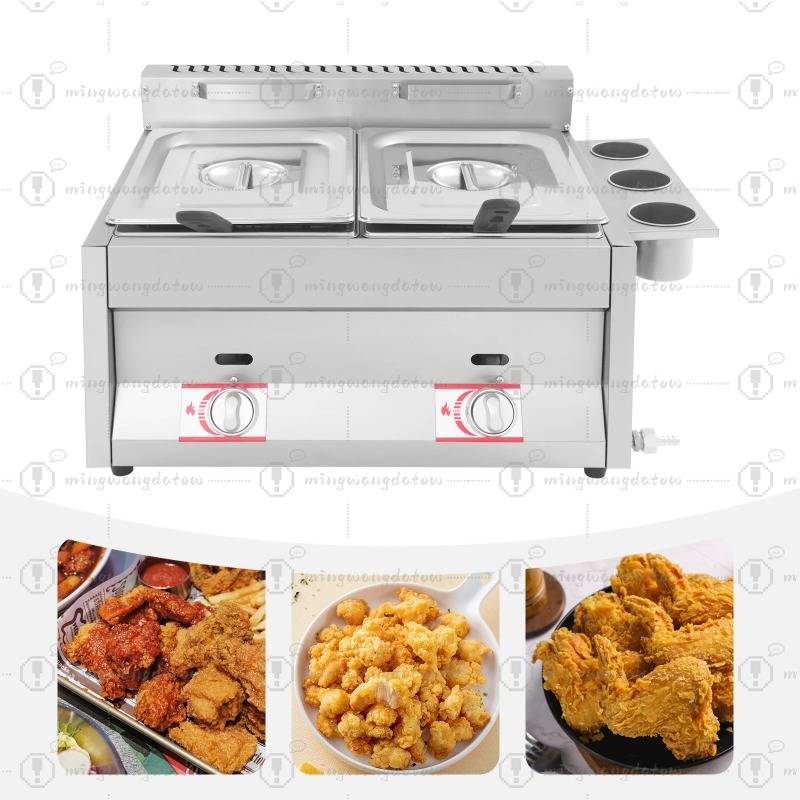 Nieuwe commerciële gasfriteuse - Deep Fryer Commercial recensie en prijs