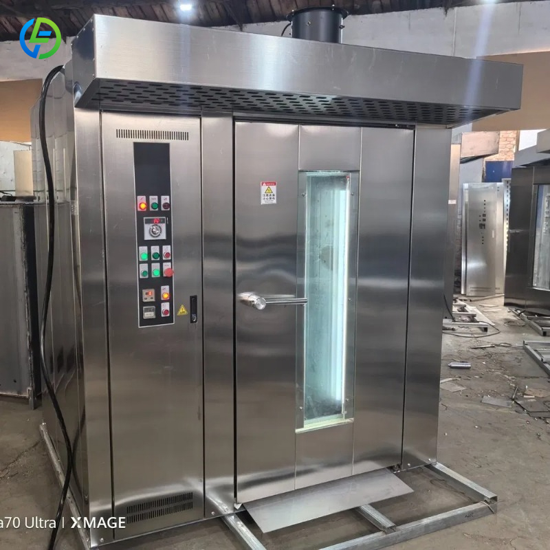 Commerciële draairooster oven  - Rotary Bakery Oven recensie en prijs
