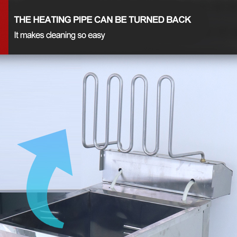 Commerciële Koreaanse friteuse - Deep Fryer Commercial recensie en prijs