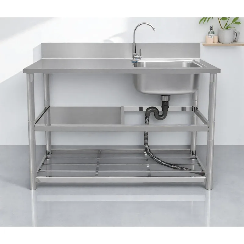 RVS vrijstaande spoelbak met w - Commercial Kitchen Worktops recensie en prijs