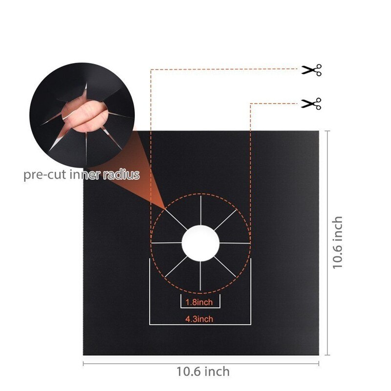 4-delige gasfornuisbeschermer  - Commercial Kitchen Hood Installation recensie en prijs