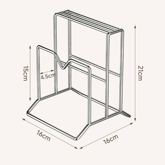 Keukenmessenorganizer met snij - Commercial Kitchen Knife Holder recensie en prijs