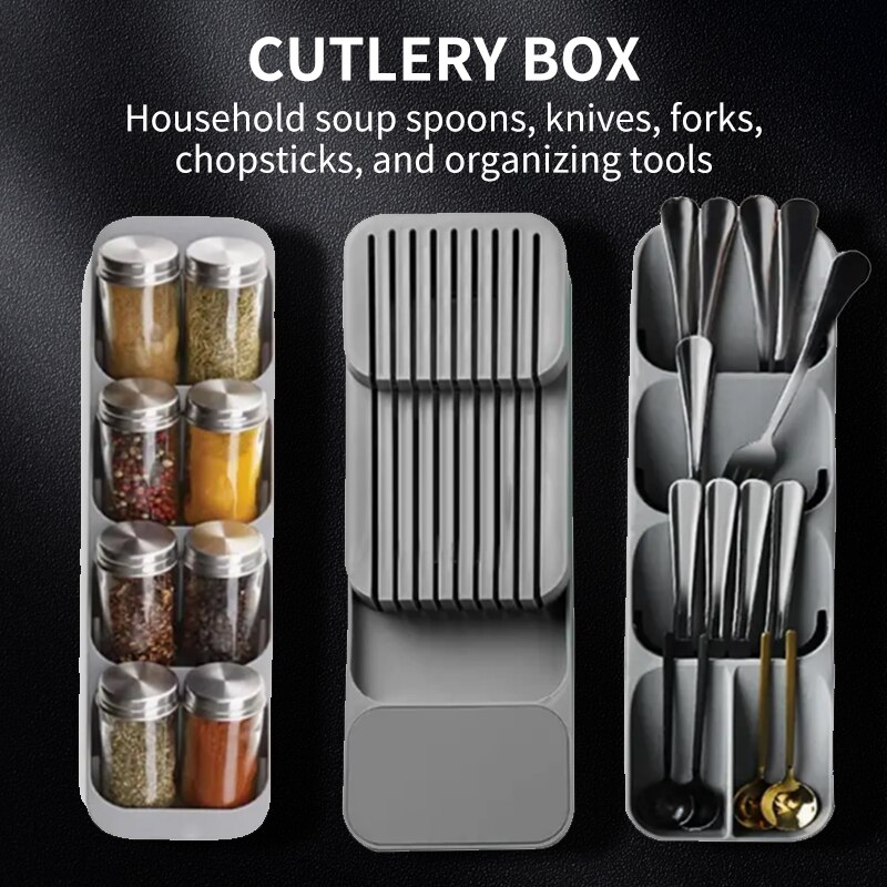 Keukenlade Bestek Opbergdienbl - Commercial Kitchen Knife Holder recensie en prijs