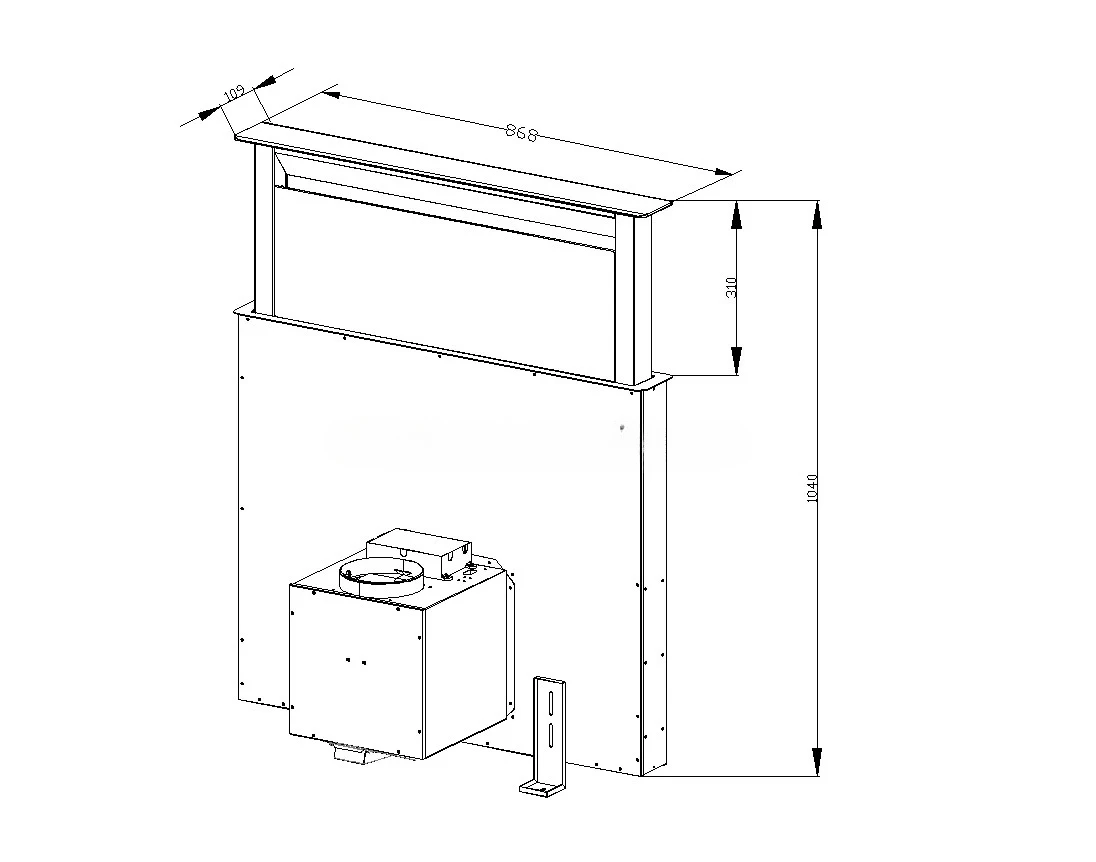 90cm Ultra-Dunne Uitschuifbare - Commercial Kitchen Hood Installation recensie en prijs