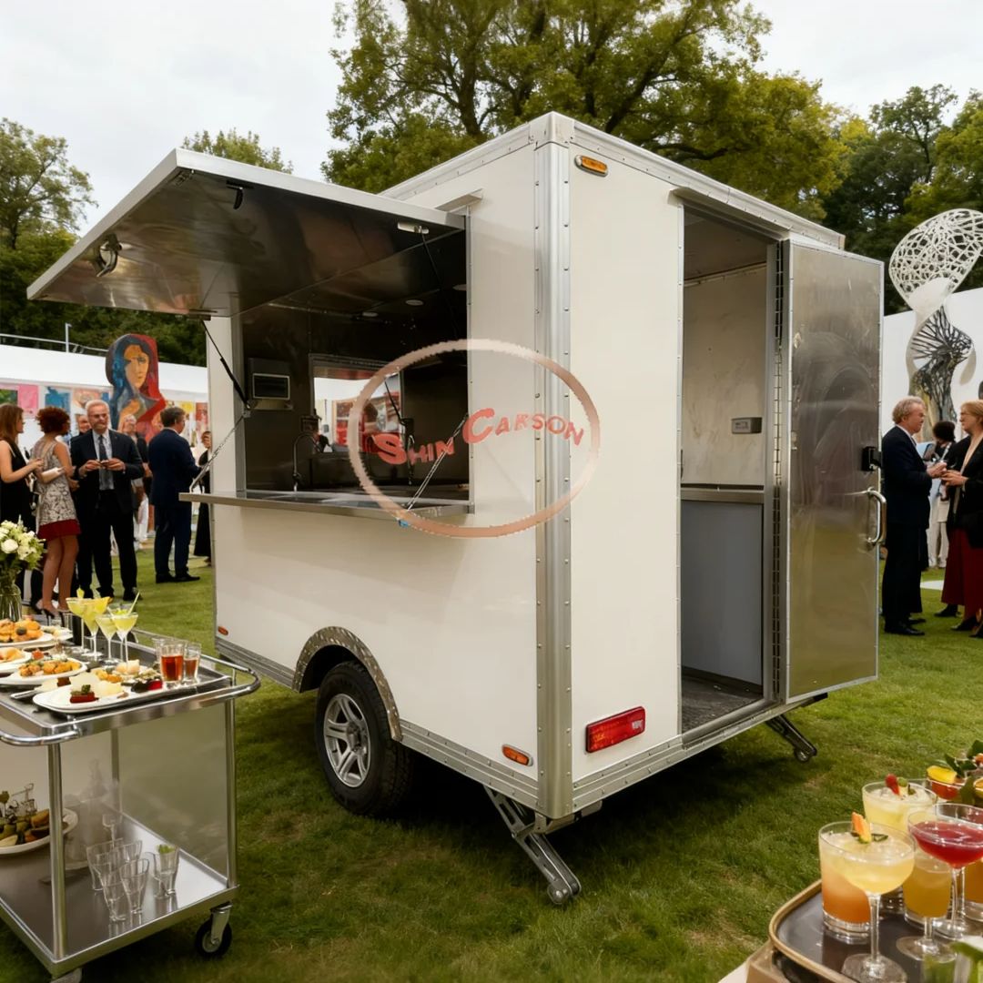 Commerciële mobiele voedselaut - Commercial Kitchen Interior recensie en prijs