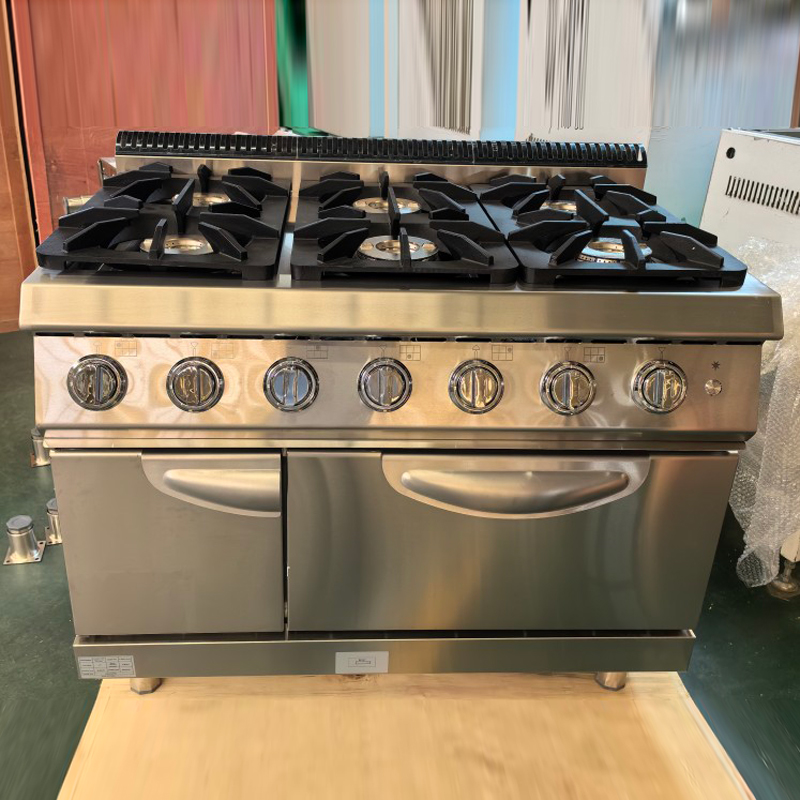 Commerciële gasfornuis roestvr - Commercial Kitchen Gas Stove recensie en prijs