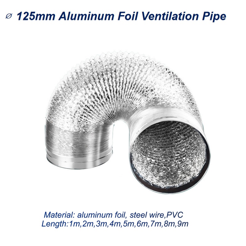 125Mm Aluminiumfolie Ventilati - Commercial Kitchen Exhaust recensie en prijs