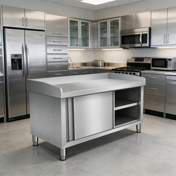 Commerciële keuken roestvrijst - Commercial Kitchen Worktops recensie en prijs