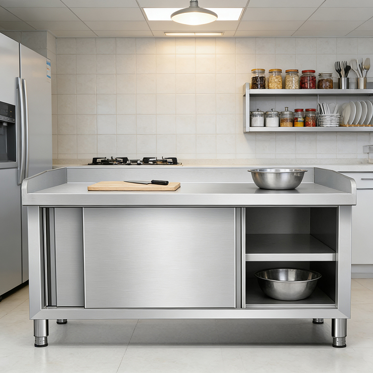 Commerciële keuken roestvrijst - Commercial Kitchen Worktops recensie en prijs