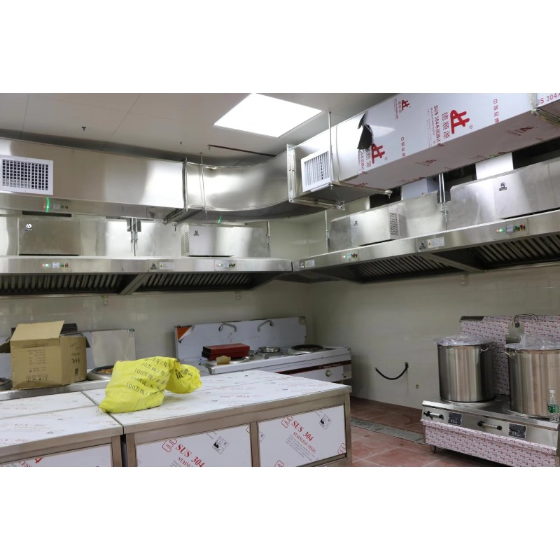 Commerciële aanpasbare keukena - Commercial Kitchen Chimney recensie en prijs