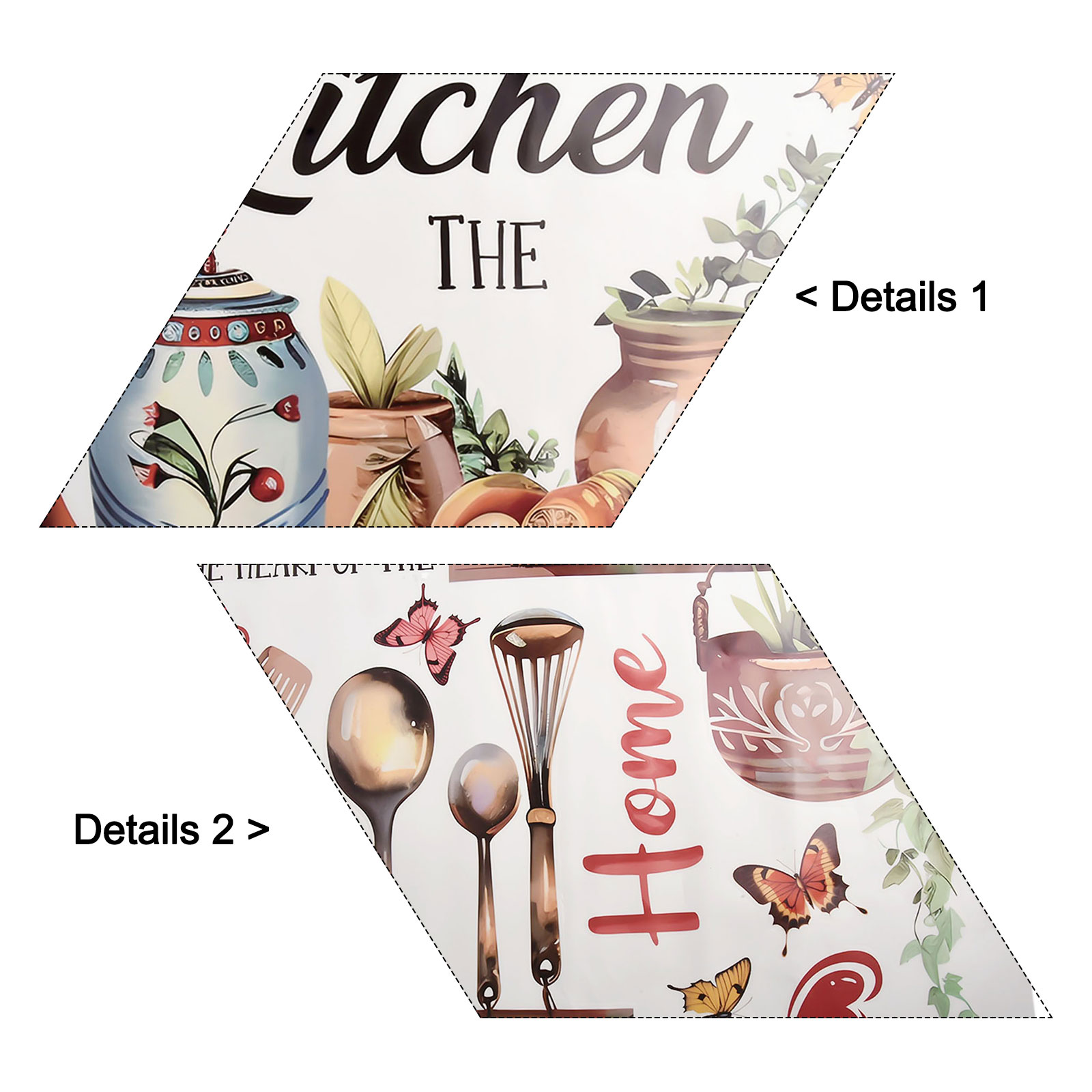 Bloemendesign PVC-wandsticker  - Commercial Kitchen Interior recensie en prijs