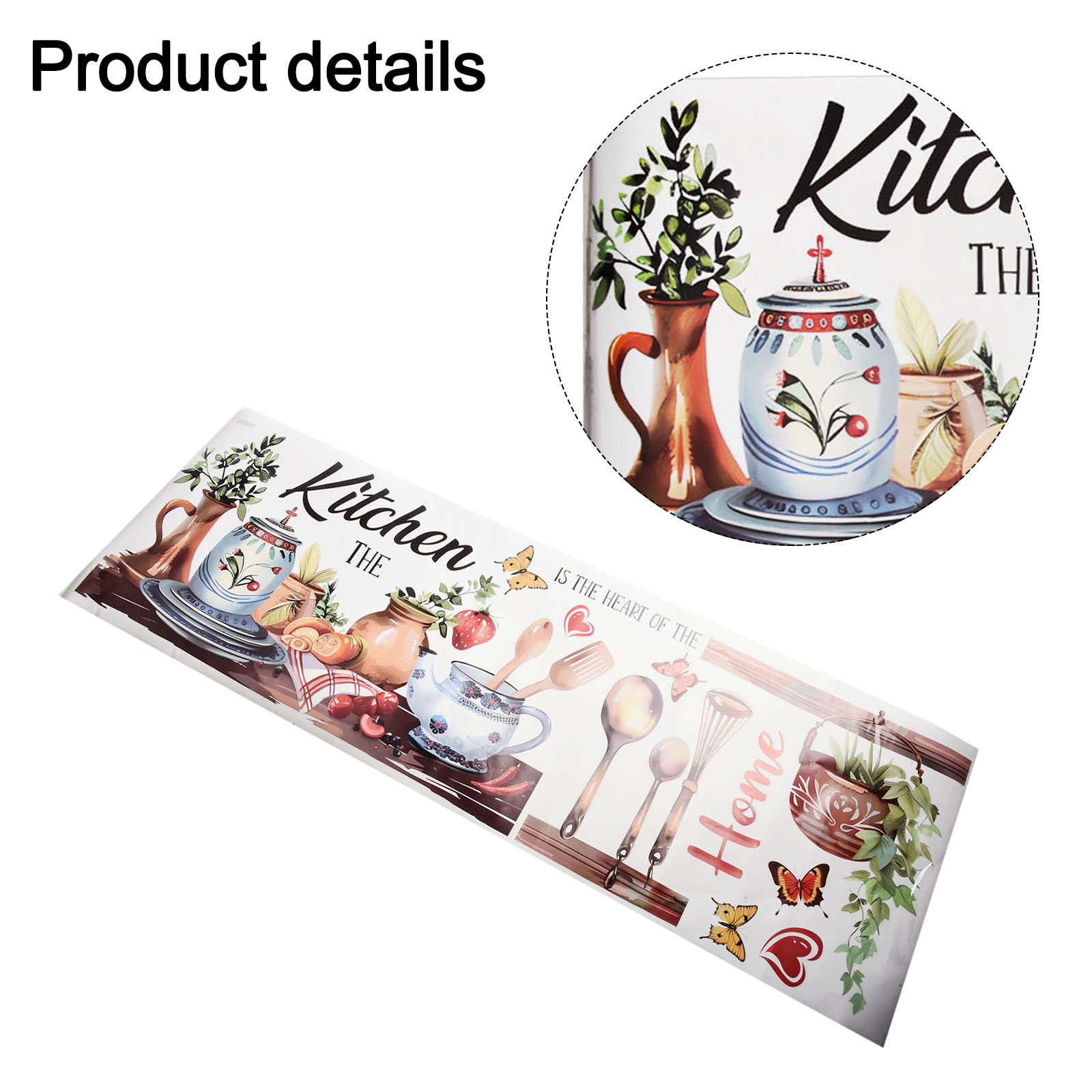 Bloemendesign PVC-wandsticker  - Commercial Kitchen Interior recensie en prijs