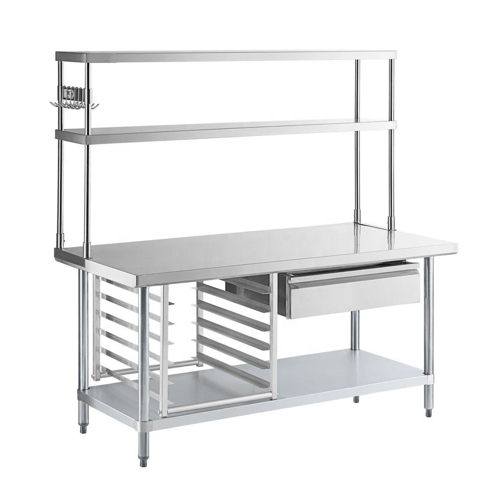 Aanpasbare commerciële keukenu - Commercial Kitchen Worktops recensie en prijs