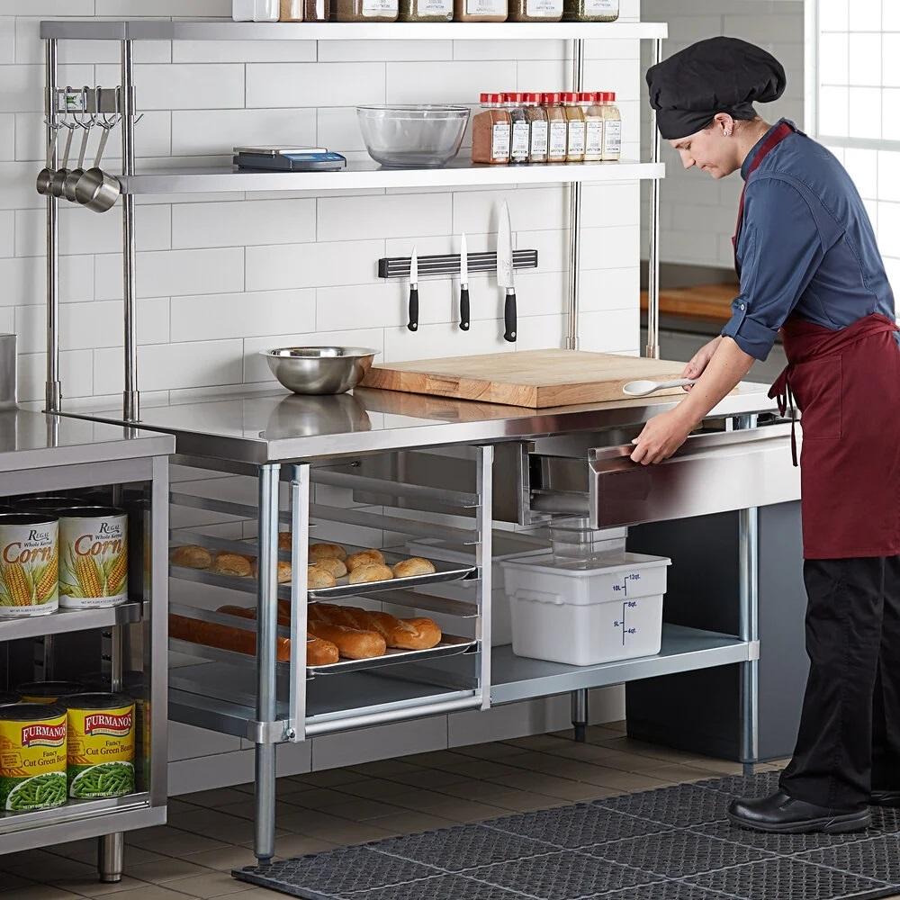 Aanpasbare commerciële keukenu - Commercial Kitchen Worktops recensie en prijs