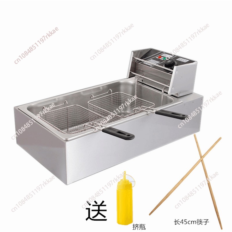 Commerciële friteuse, enkelcil - Deep Fryer Commercial recensie en prijs