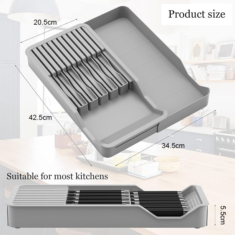 Messenblokhouder Met Uitbreidb - Commercial Kitchen Knife Holder recensie en prijs