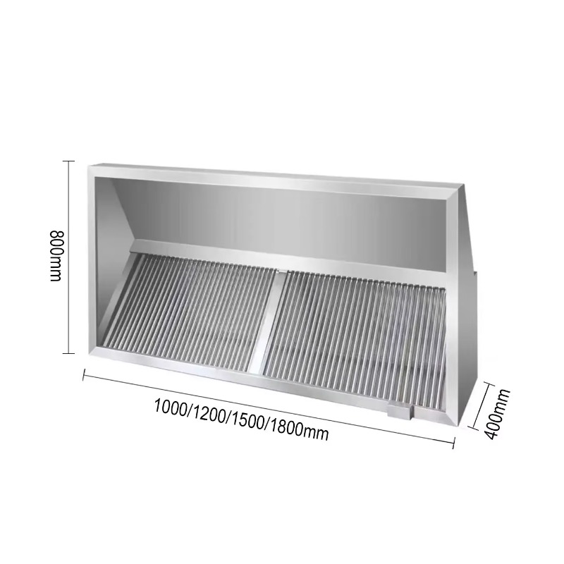 Centrale keuken afzuigkap van  - Commercial Kitchen Hoods recensie en prijs