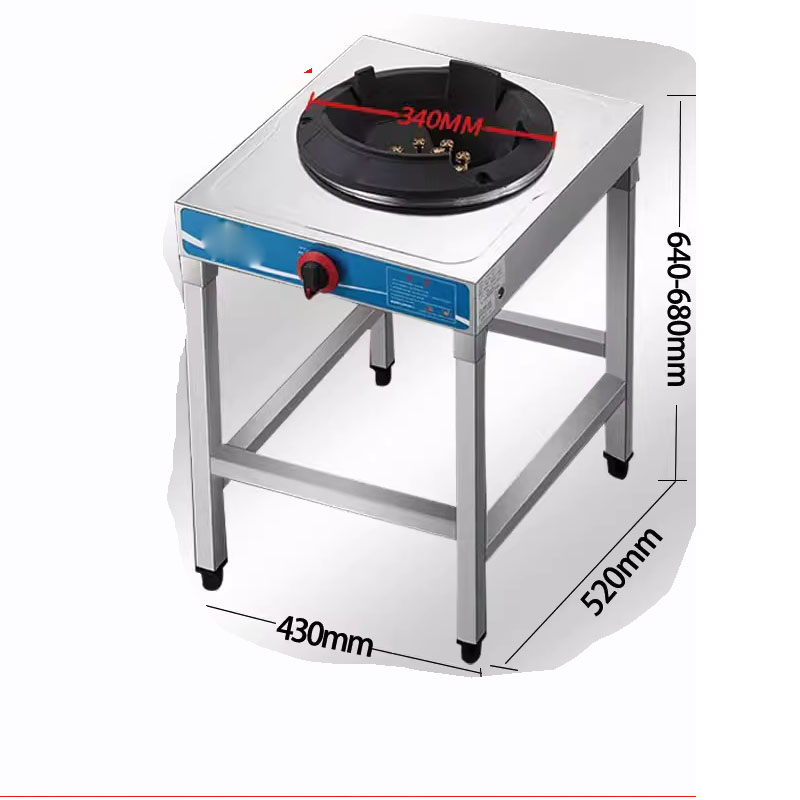 Commerciële Fierce Fire Stove  - Commercial Kitchen Gas Stove recensie en prijs
