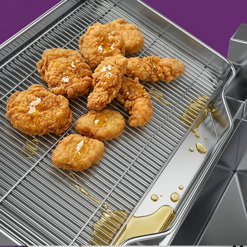 Commerciële elektrische friteu - Deep Fryer Commercial recensie en prijs